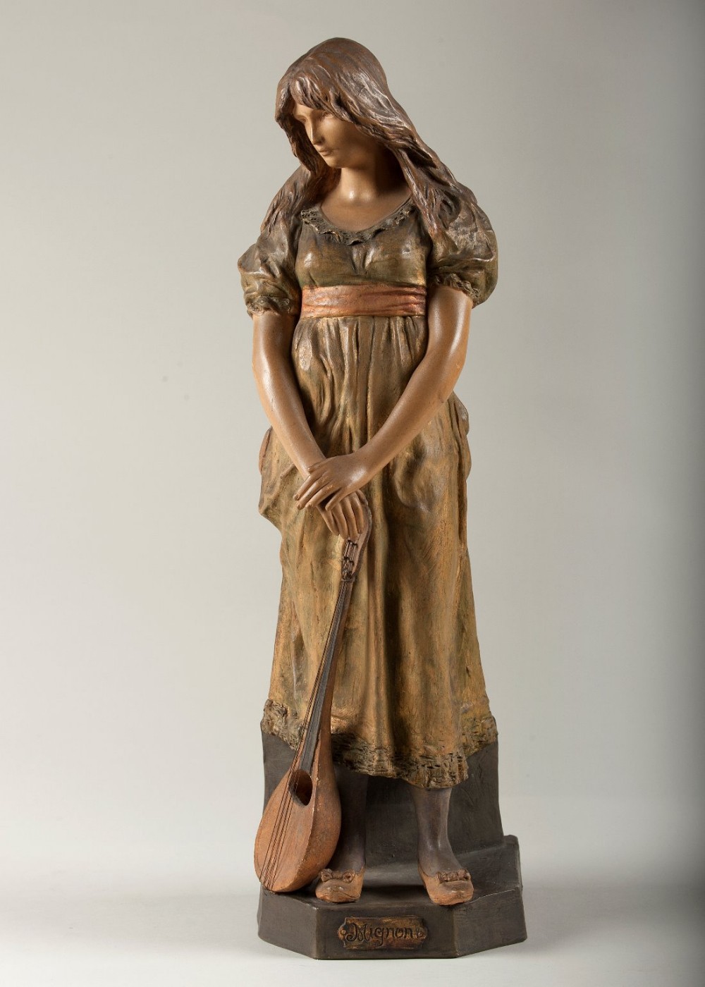 Austrian Terracotta Goldscheider Female Sculpture (1 of 6)