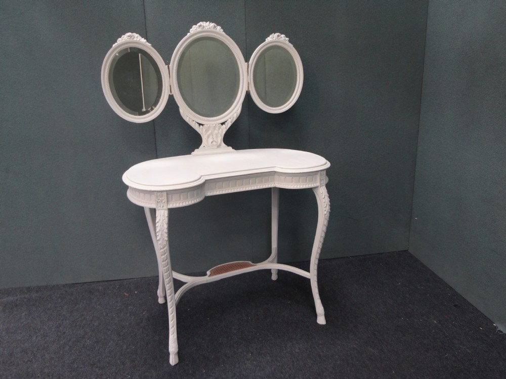 French Painted Dressing Table (1 of 1)
