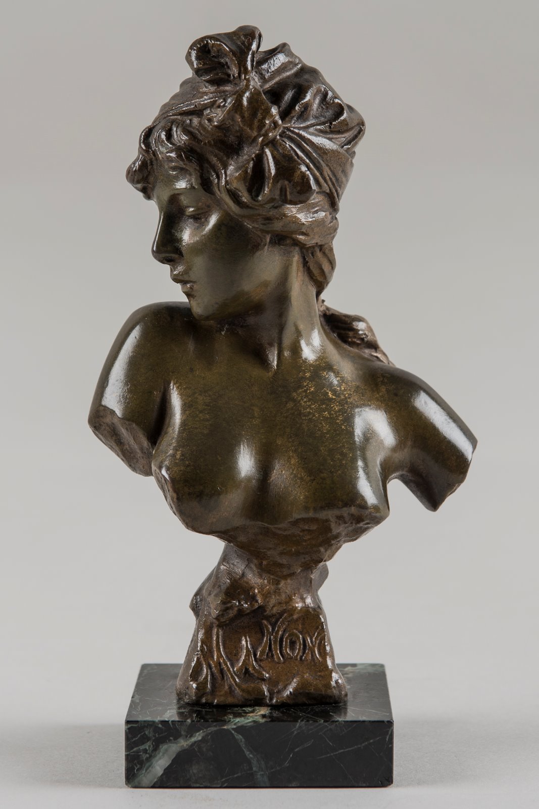 Art Nouveau French Bronze Sculpture by the Artist E.Villanis (1 of 1) Art Nouveau French Bronze Sculpture by the Artist E.Villanis (1 of 1)