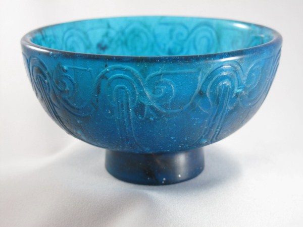 FRANCOIS DECORCHEMENT Pate De Cristal Bowl (1 of 4)