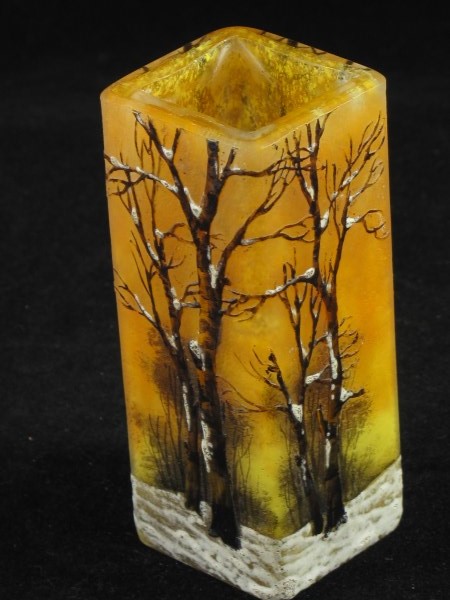 Daum Winter Landscape Vase (1 of 1)