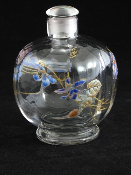 Gallé Enamel Scent Bottle (1 of 1)