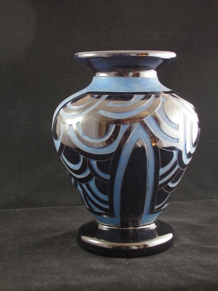 Schneider le verre Francais Nenuphars Vase (1 of 3)