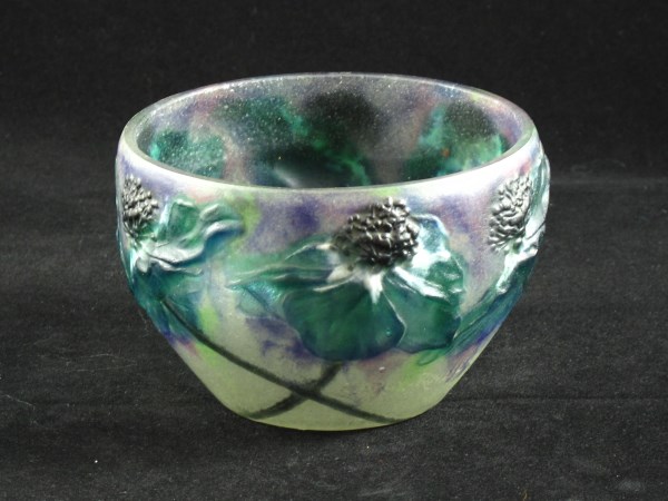 Gabriel Argy Rousseau Pate De Verre Coupe Anenomes (1 of 1)