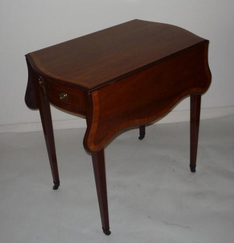 Antique Edwardian Mahogany Pembroke Table (1 of 1)