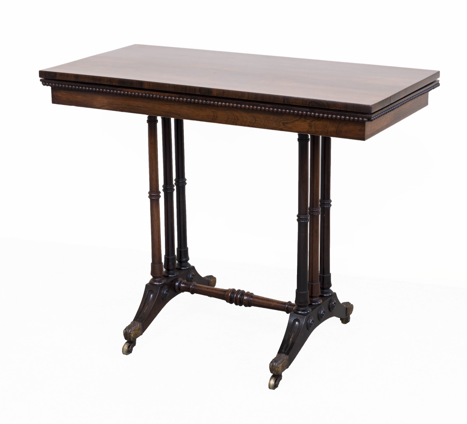 Antique Regency Rosewood Card Table (1 of 1)