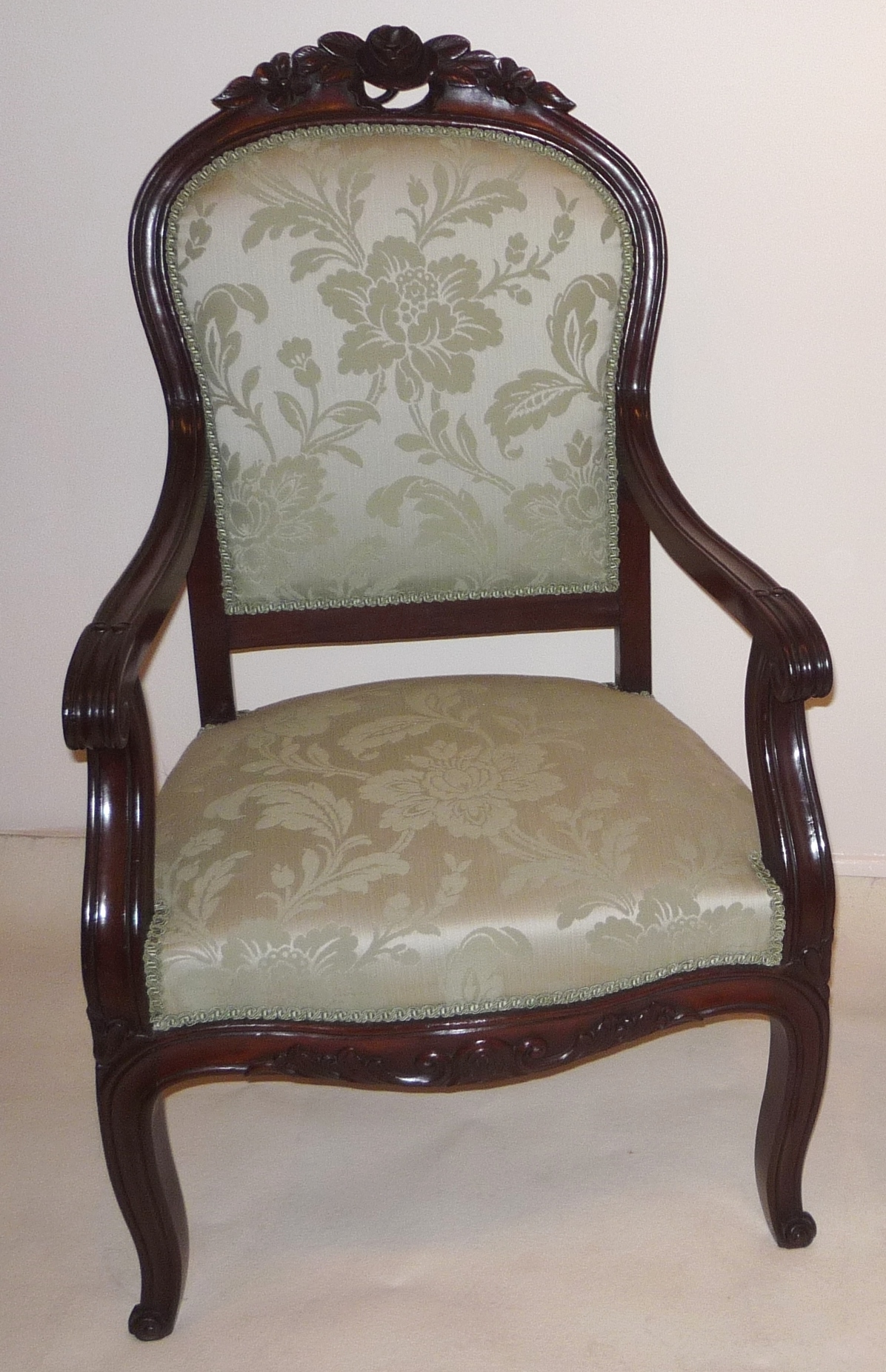 A  French Mahogany Armchair (1 of 1)
