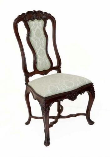 Antique Mahogany Chair, Portuguese (1 of 1)