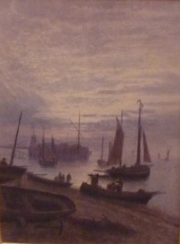 Watercolour 'Brighton Pier' by F.Millar (1 of 1)