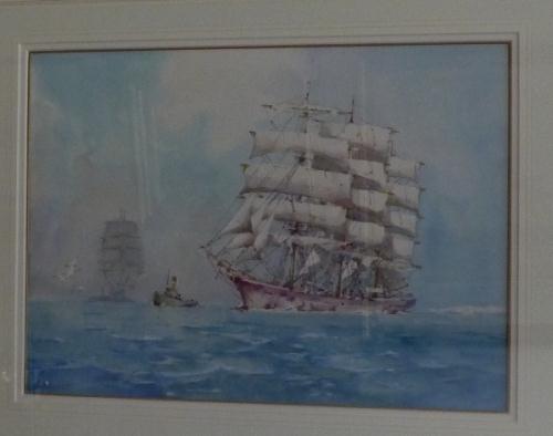 Watercolour by Frank Kelsey circa 1900 (1 of 1)