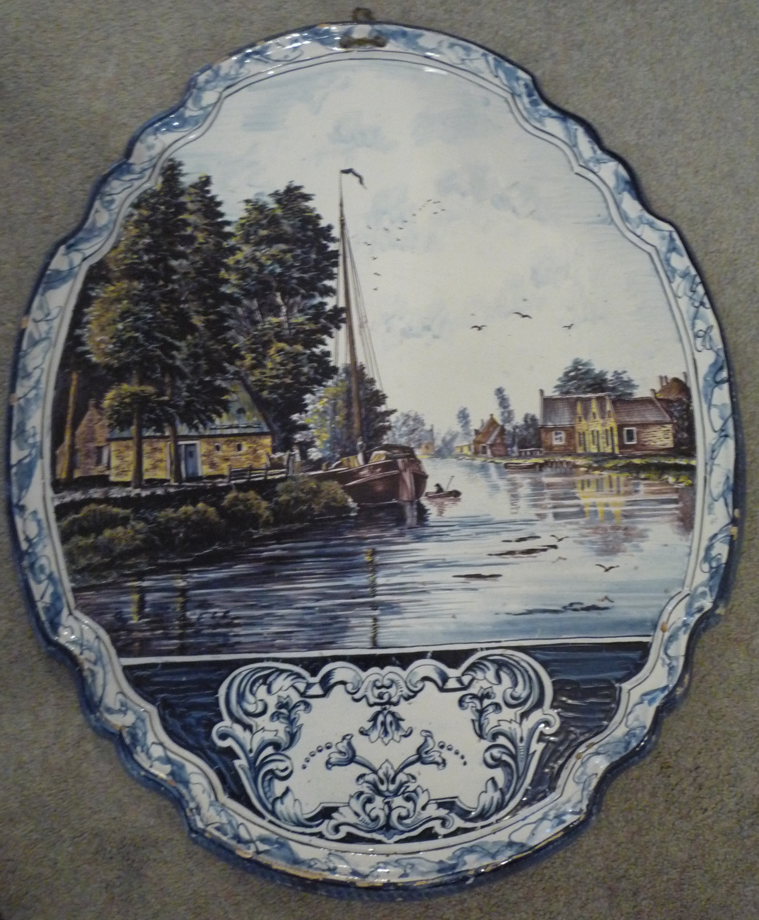 19th Century Dutch Plaque (1 of 1)