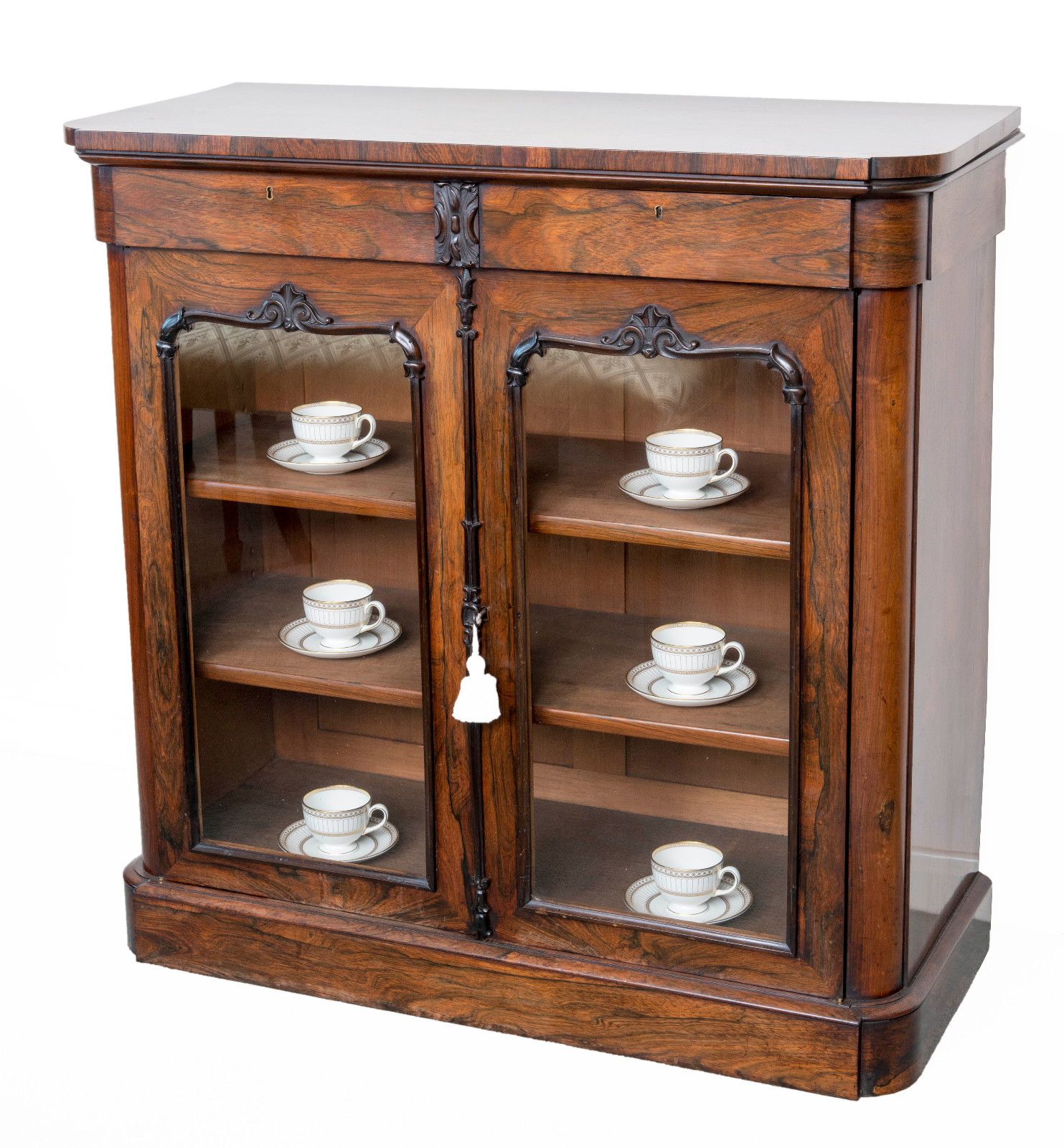 William IV rosewood side cabinet circa 1835 (1 of 1)