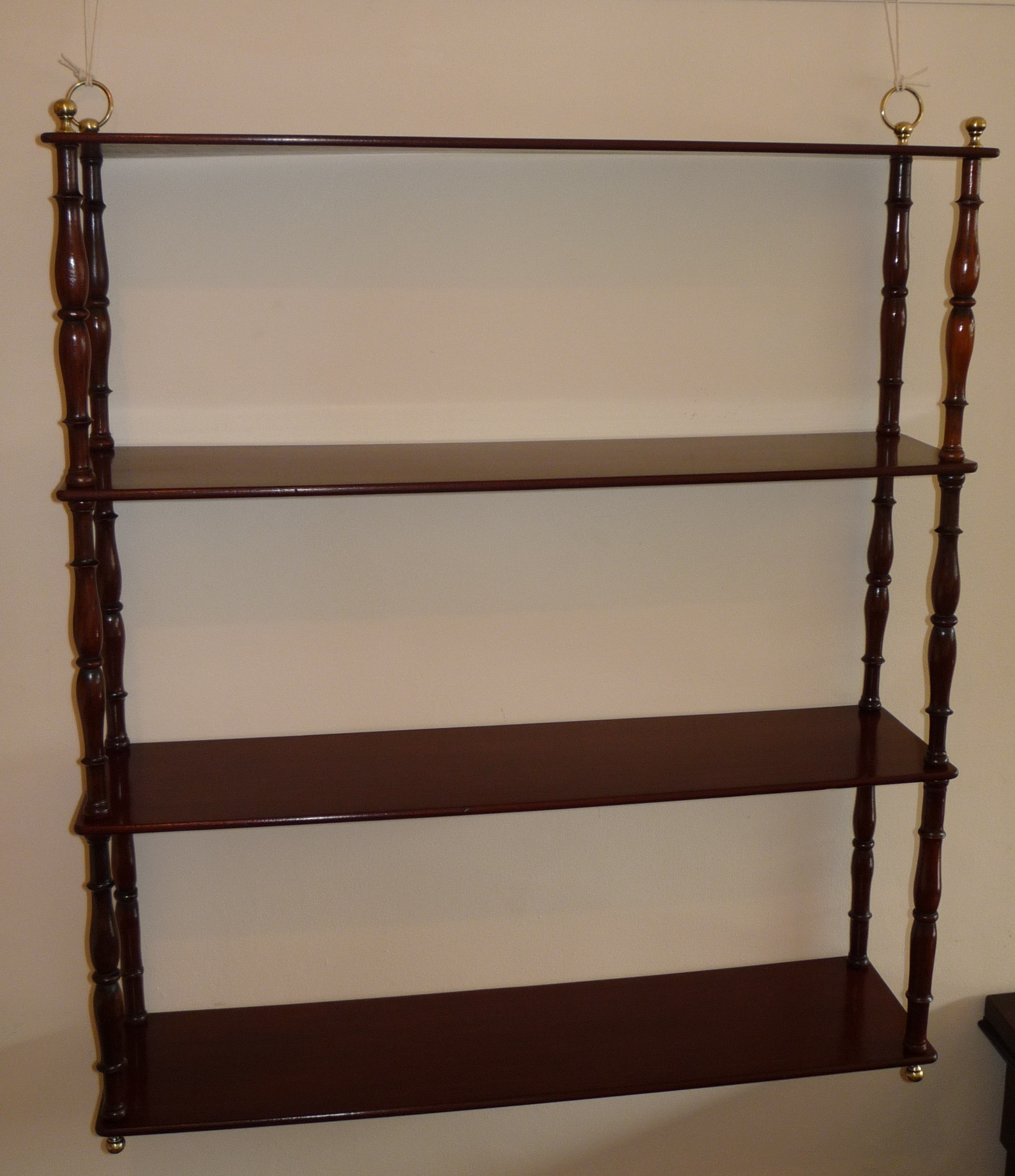 Antique Mahogany Wall Shelves c.1880 (1 of 1)