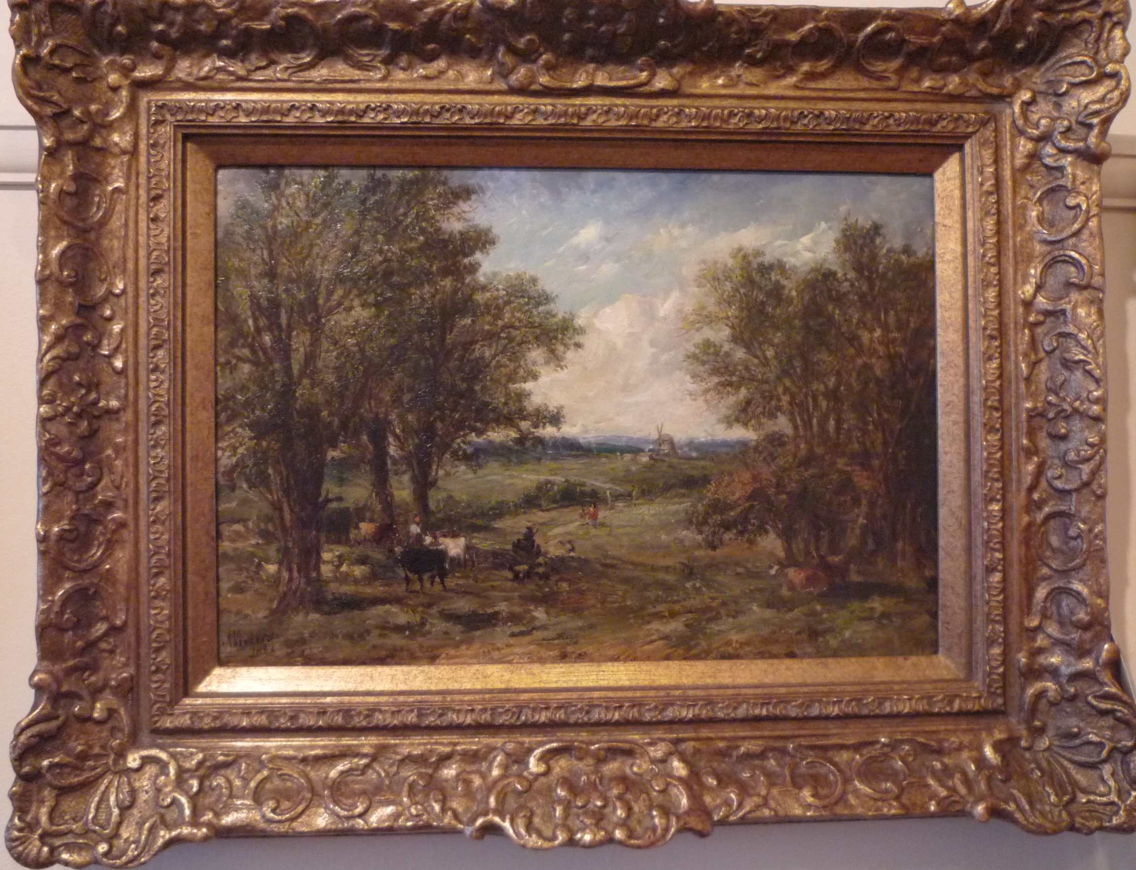 Oil painting by A.Vickers senior (1 of 1) Oil painting by A.Vickers senior (1 of 1)