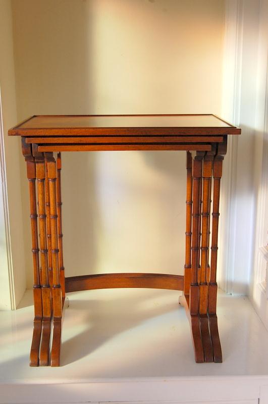 Mahogany Nest of Tables (1 of 1)