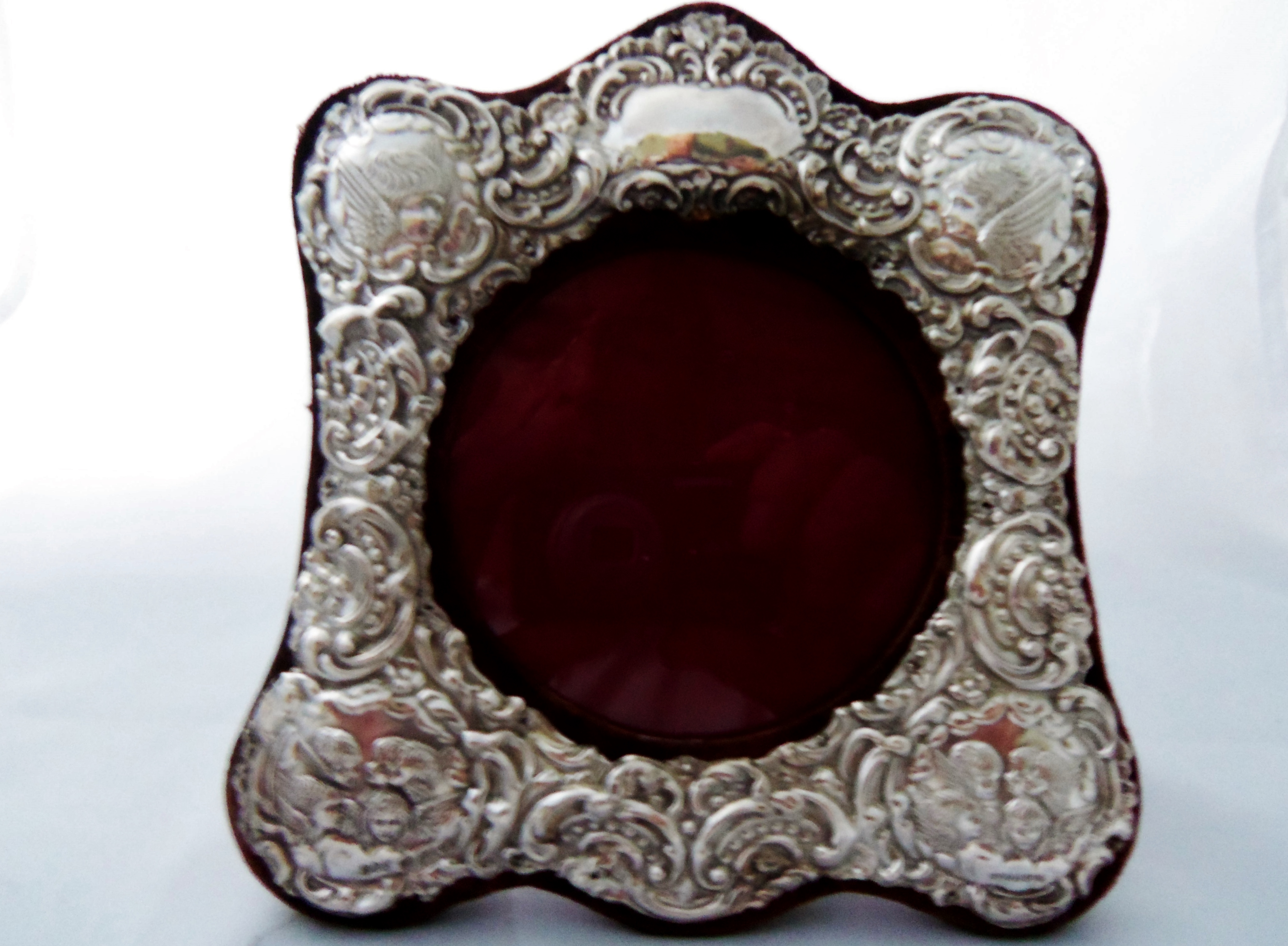 EDWARDIAN SILVER PHOTOGRAPH FRAME 1904 BY SWAN & EDGAR (1 of 1)