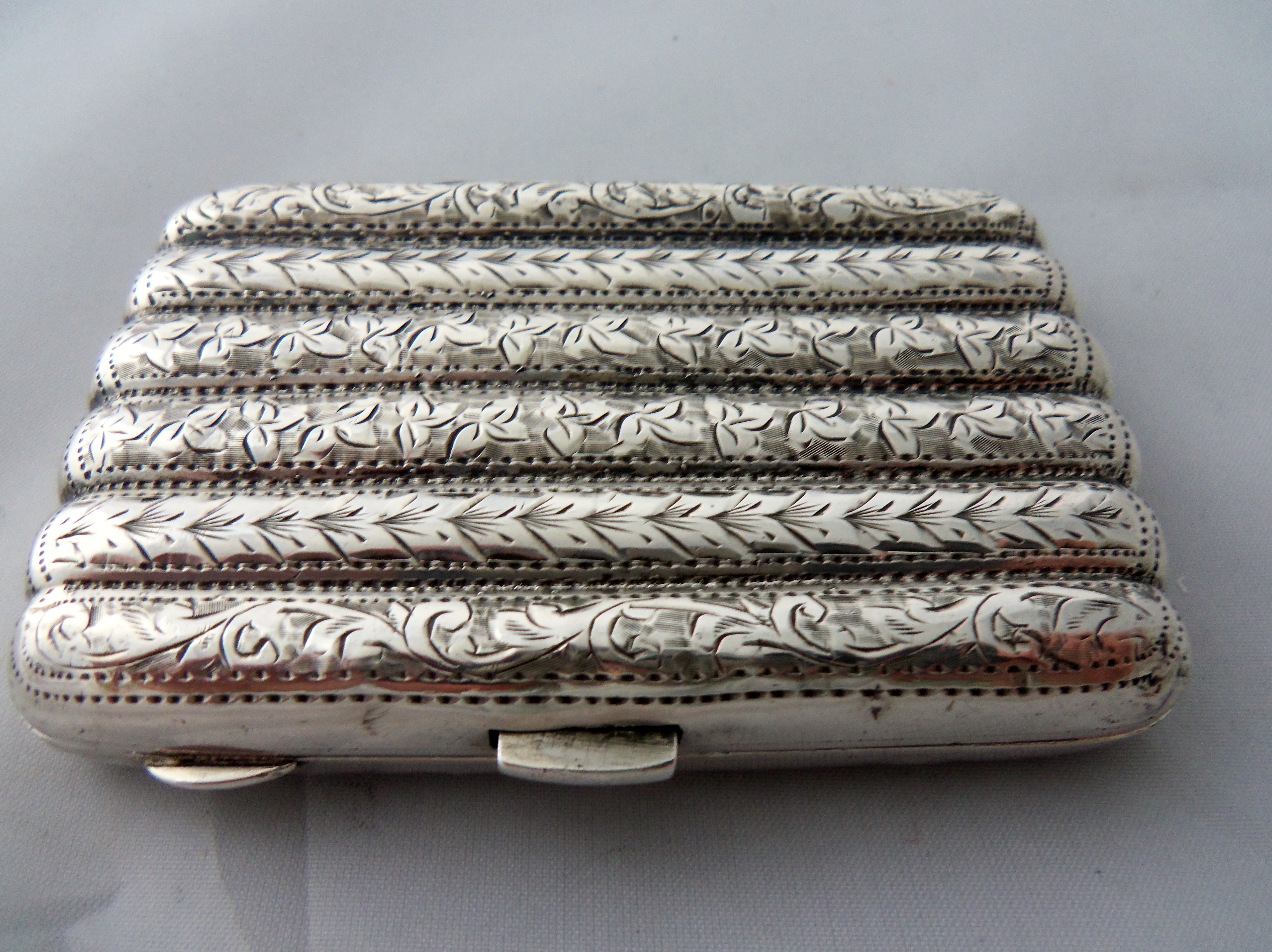 Antique Silver Cheroot Case - 1912 (1 of 1)