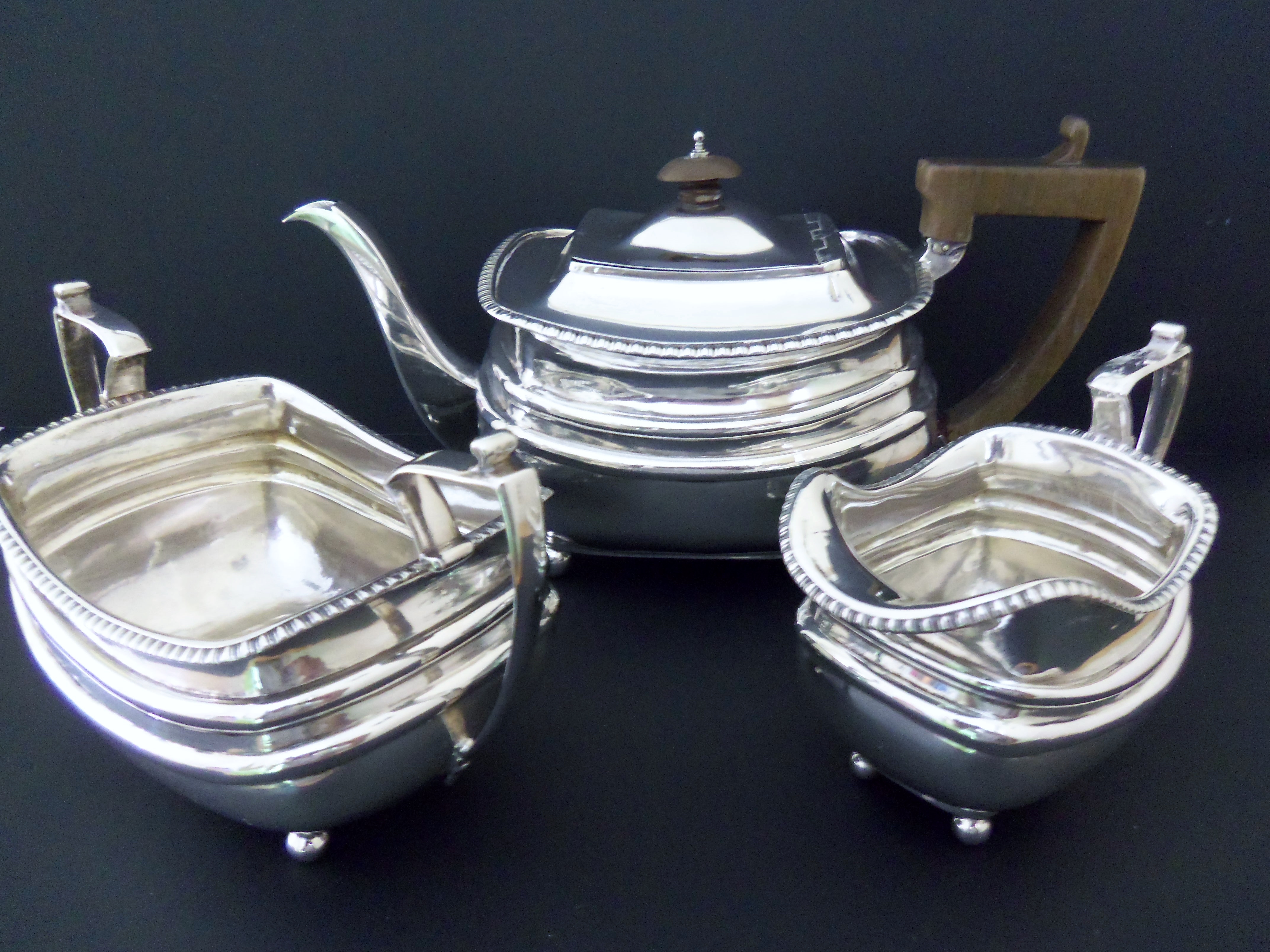 Antique George III Silver Tea Set c.1810 (1 of 1)