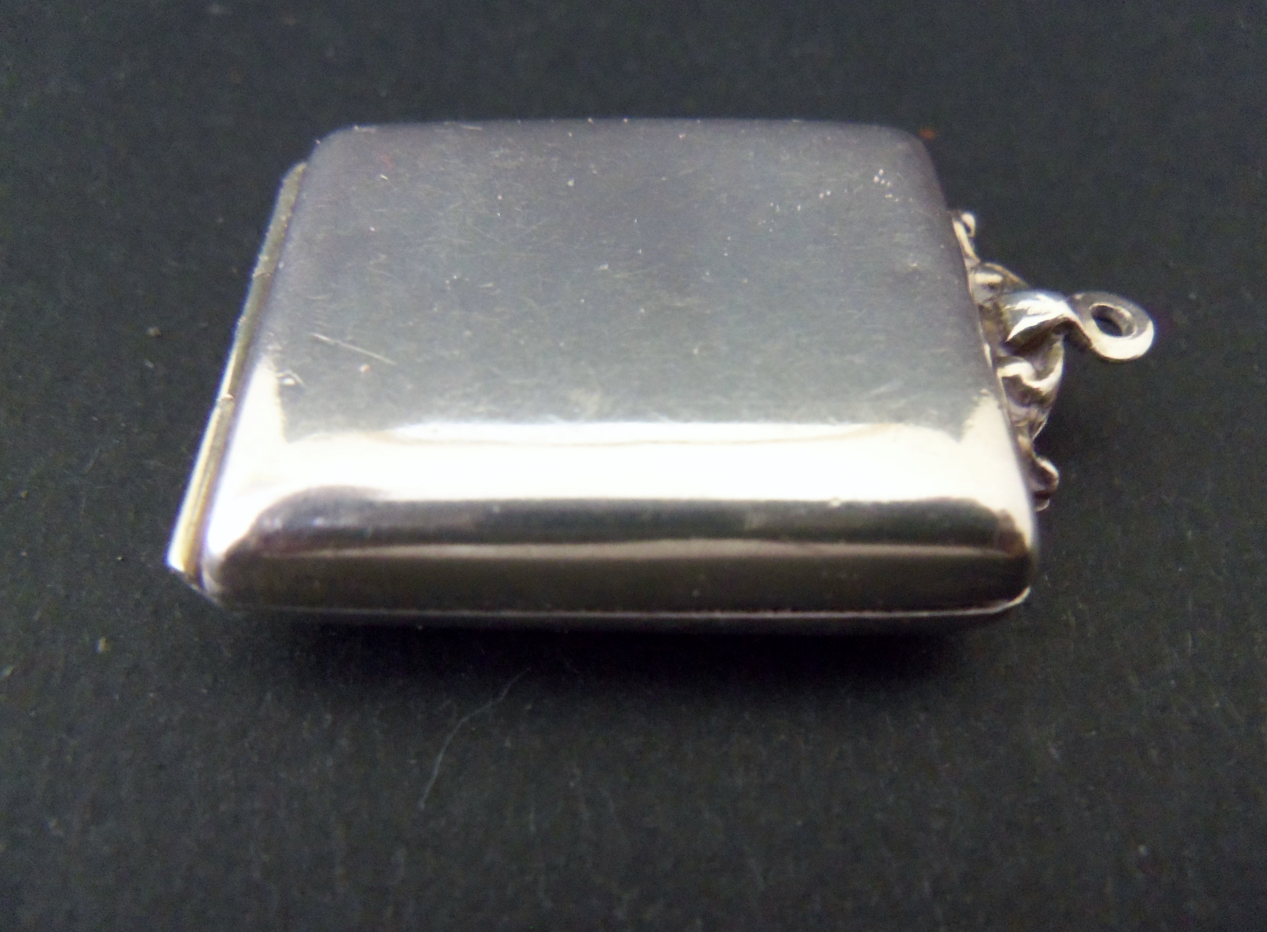 Antique Double Silver Stamp Case (c.1913) (1 of 1)