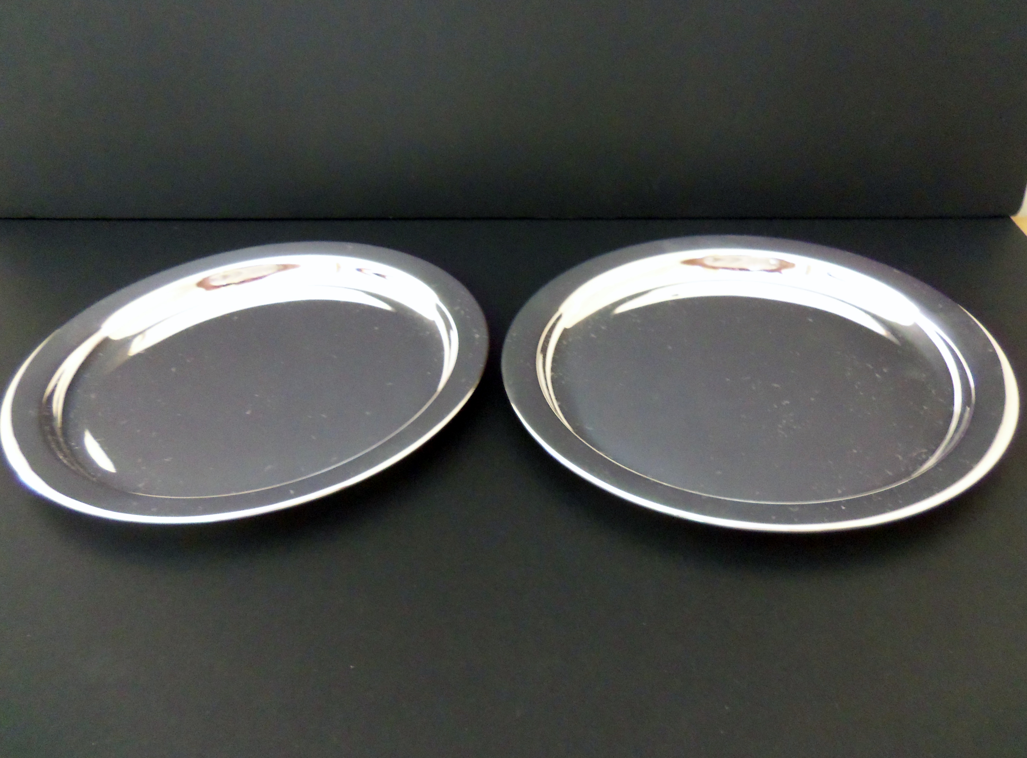 Pair of Aspreys Silver Wine Bottle Coasters (c.1925) (1 of 1)