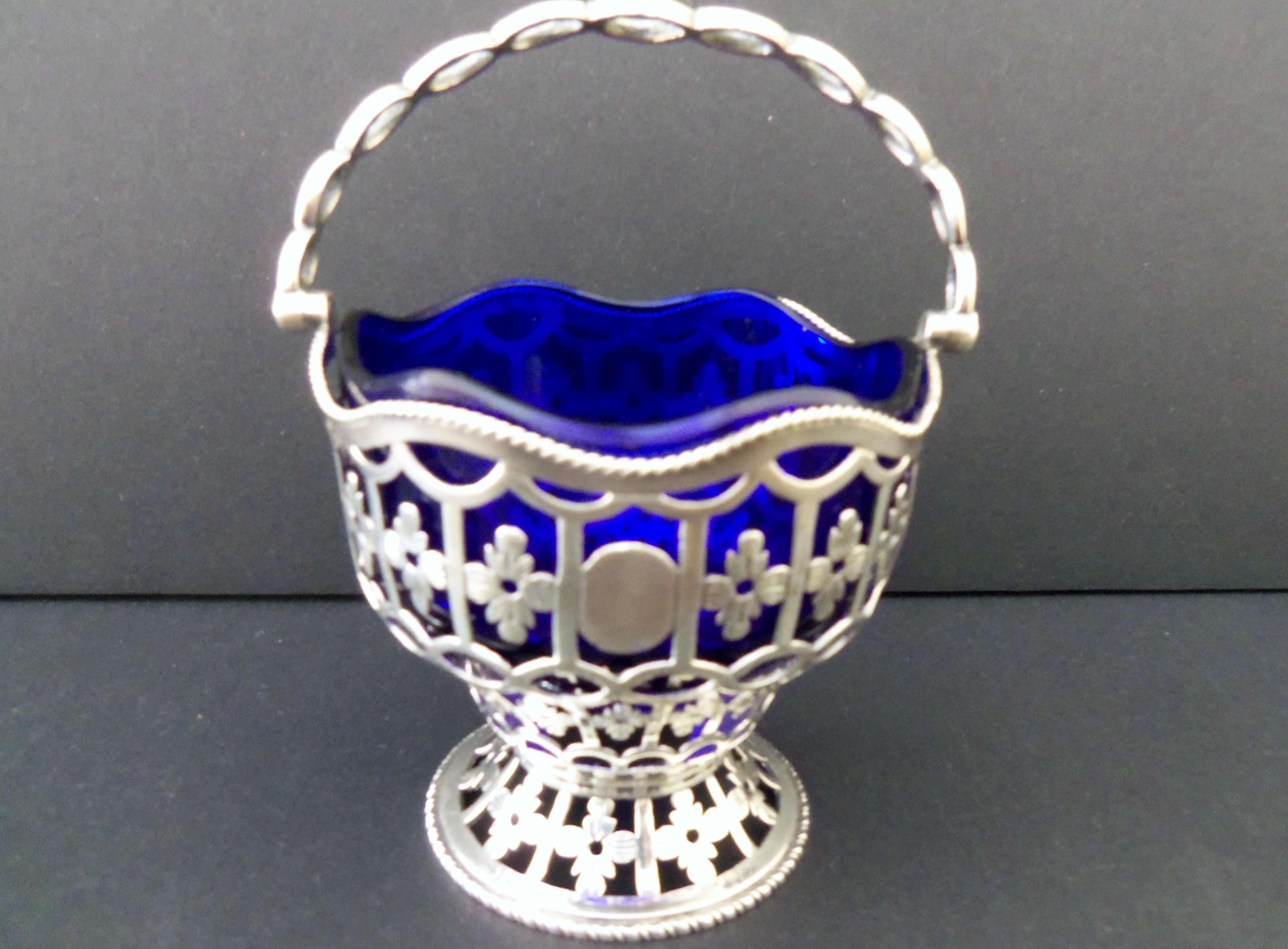 18th Century Georgian Silver Sugar Basket c.1771 (1 of 1)