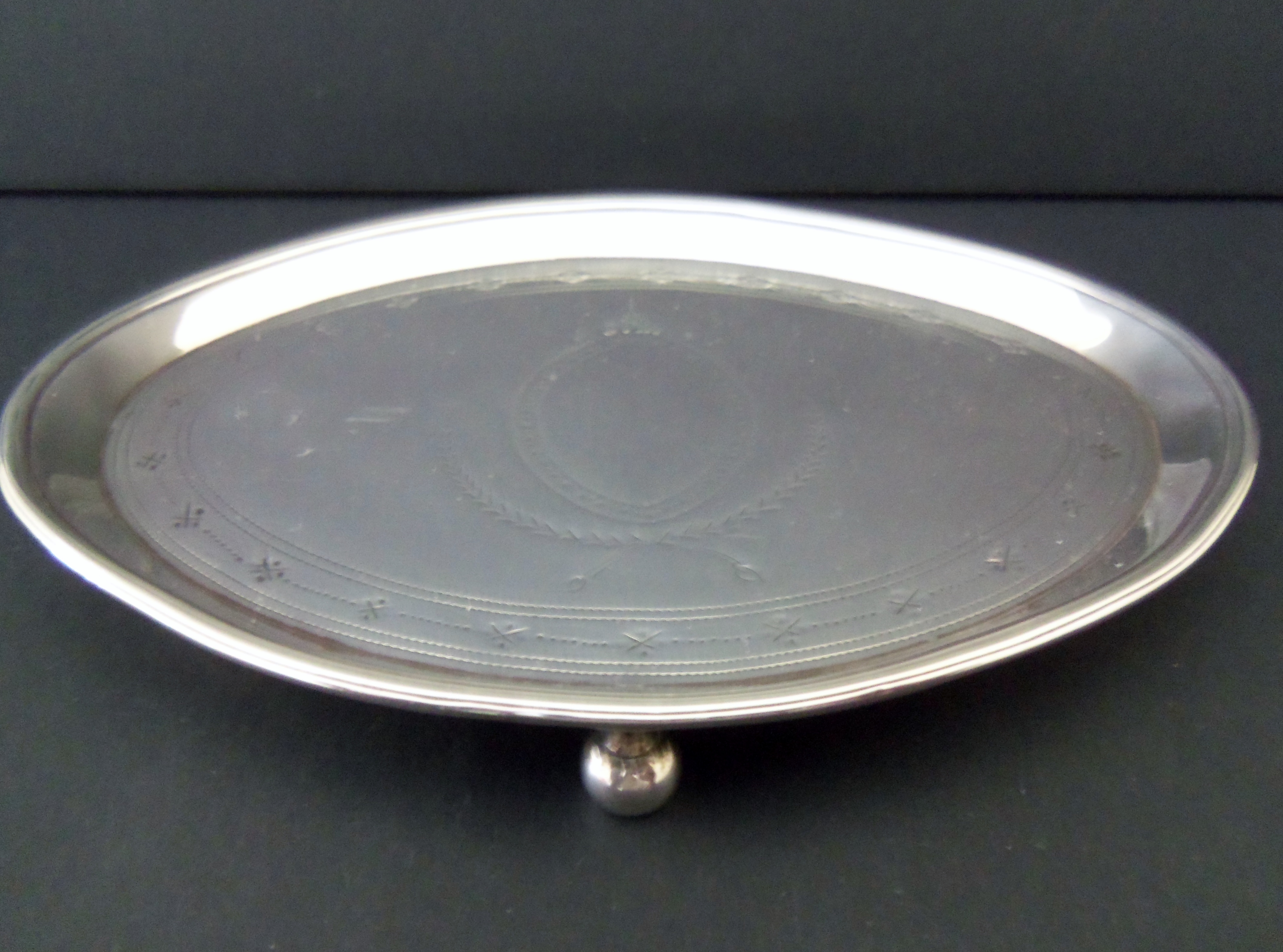 18th Century Georgian Silver Teapot Stand 1787 (1 of 1)