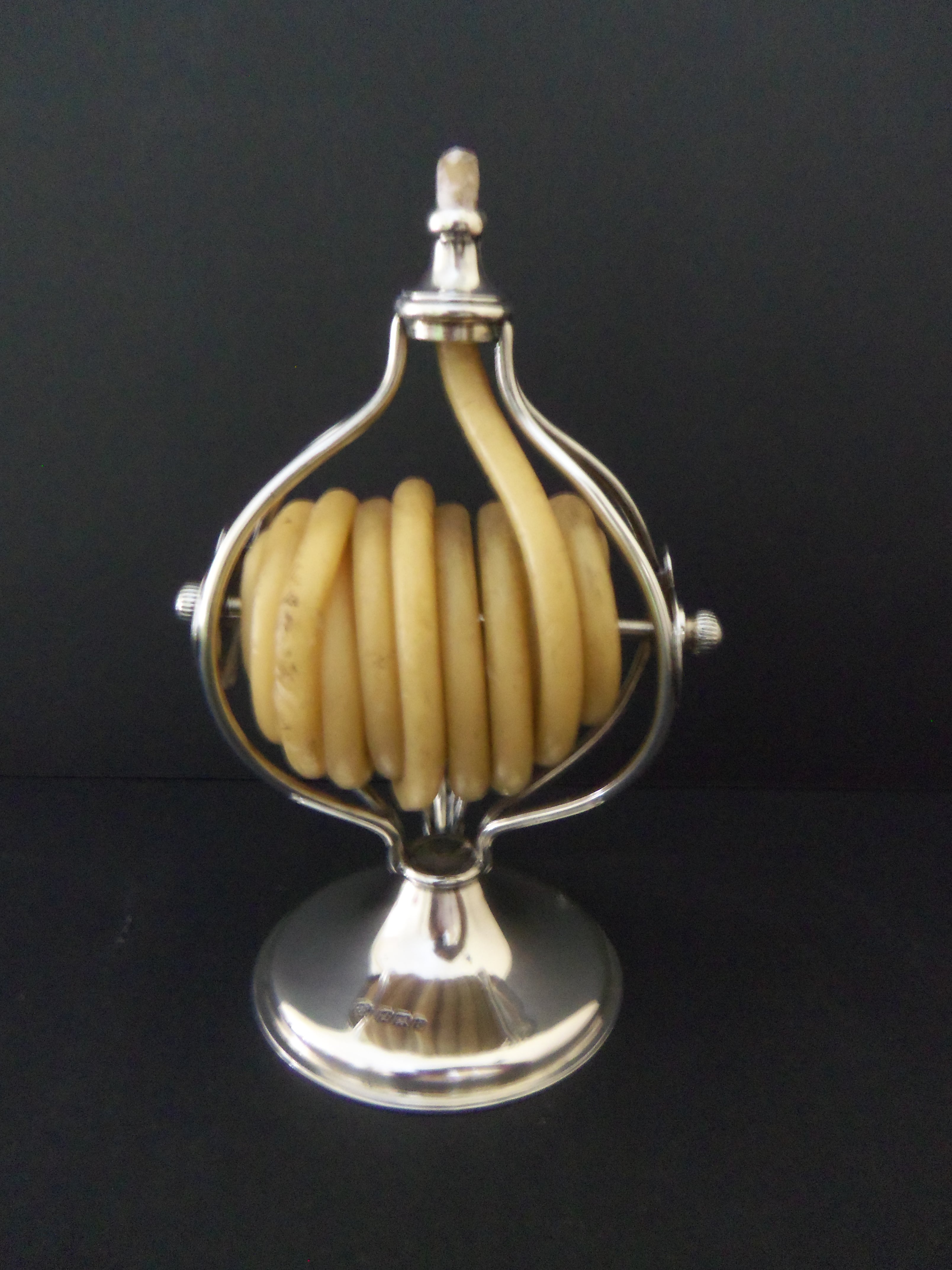 Antique Edwardian Silver Wax Jack c.1908 (1 of 1)