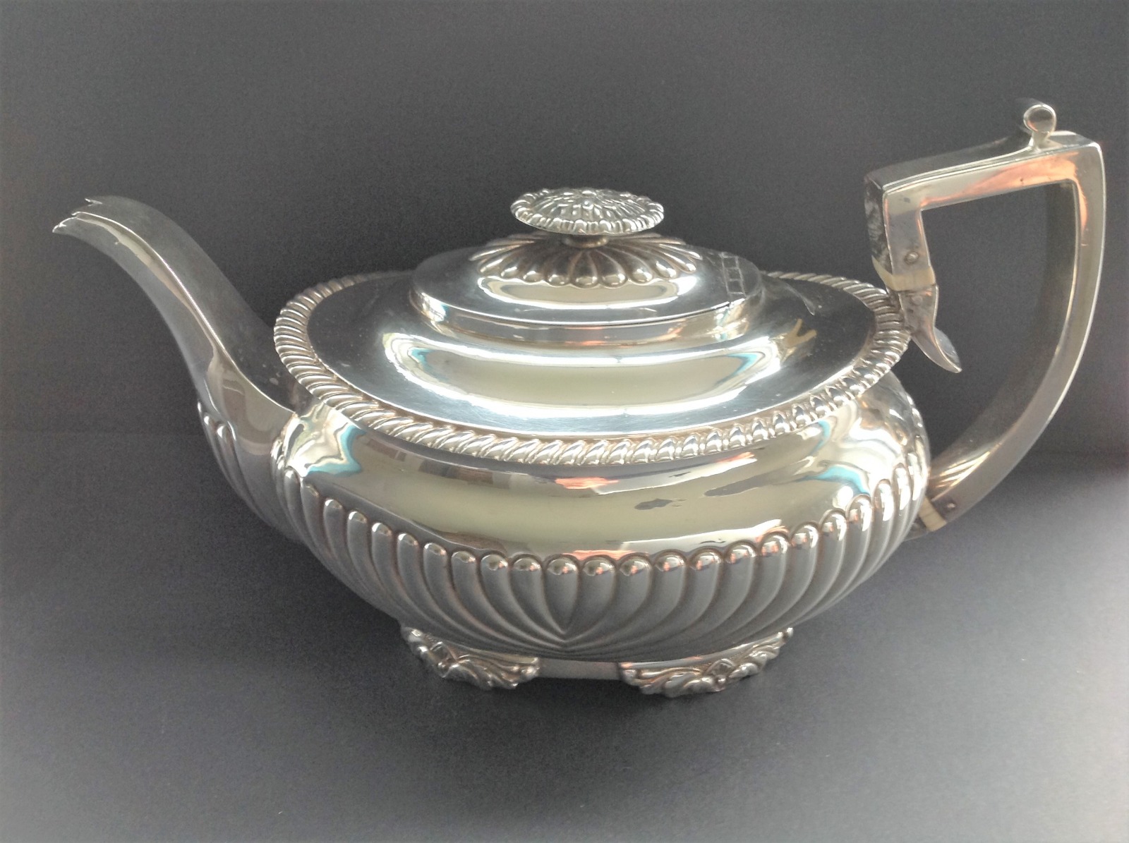 Large Antique Silver Teapot 1817 1785 / LA86871