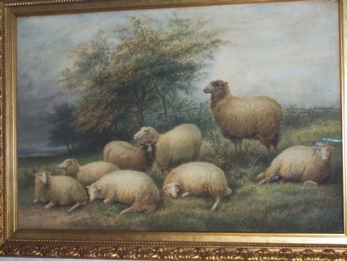 Fine Watercolour - T. Sidney Cooper RA (1 of 5)