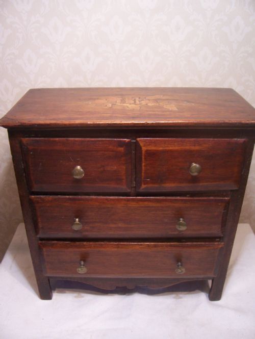 19th Century Mahogany Miniature Drawers (1 of 2)
