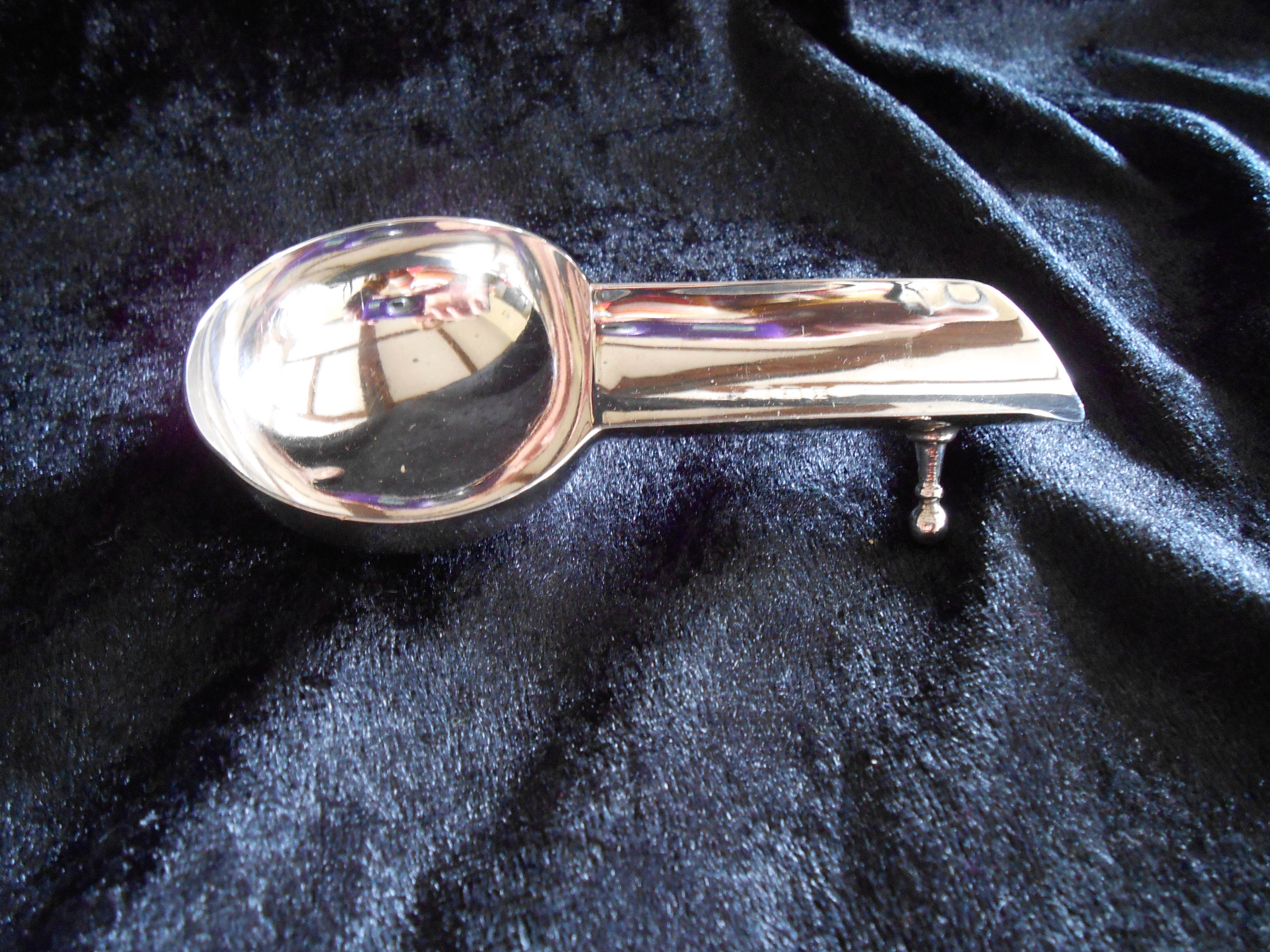 Solid Silver Pipe Rest 1921 (1 of 1)