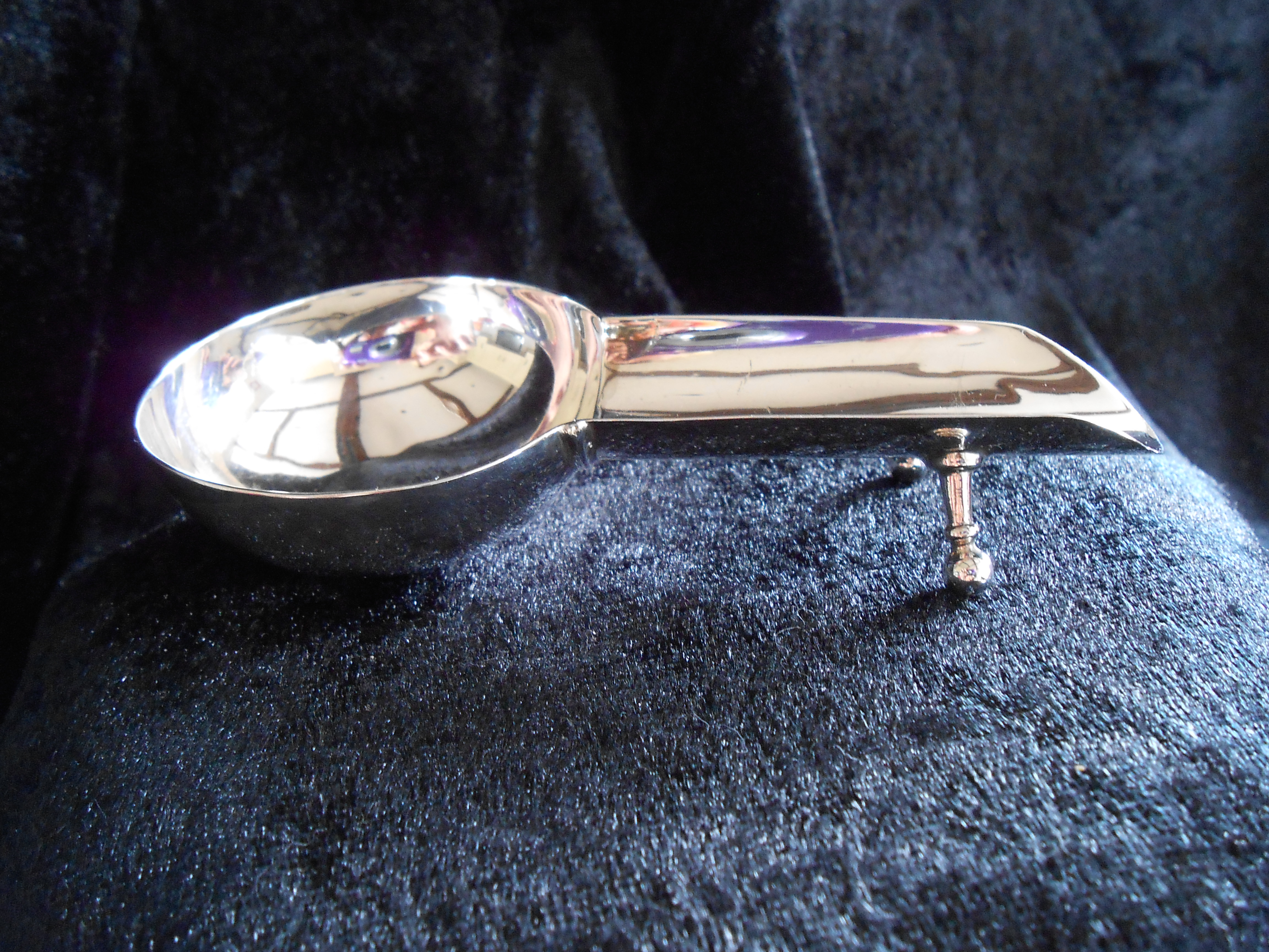 Solid Silver Pipe Rest  - 1921 (1 of 1)