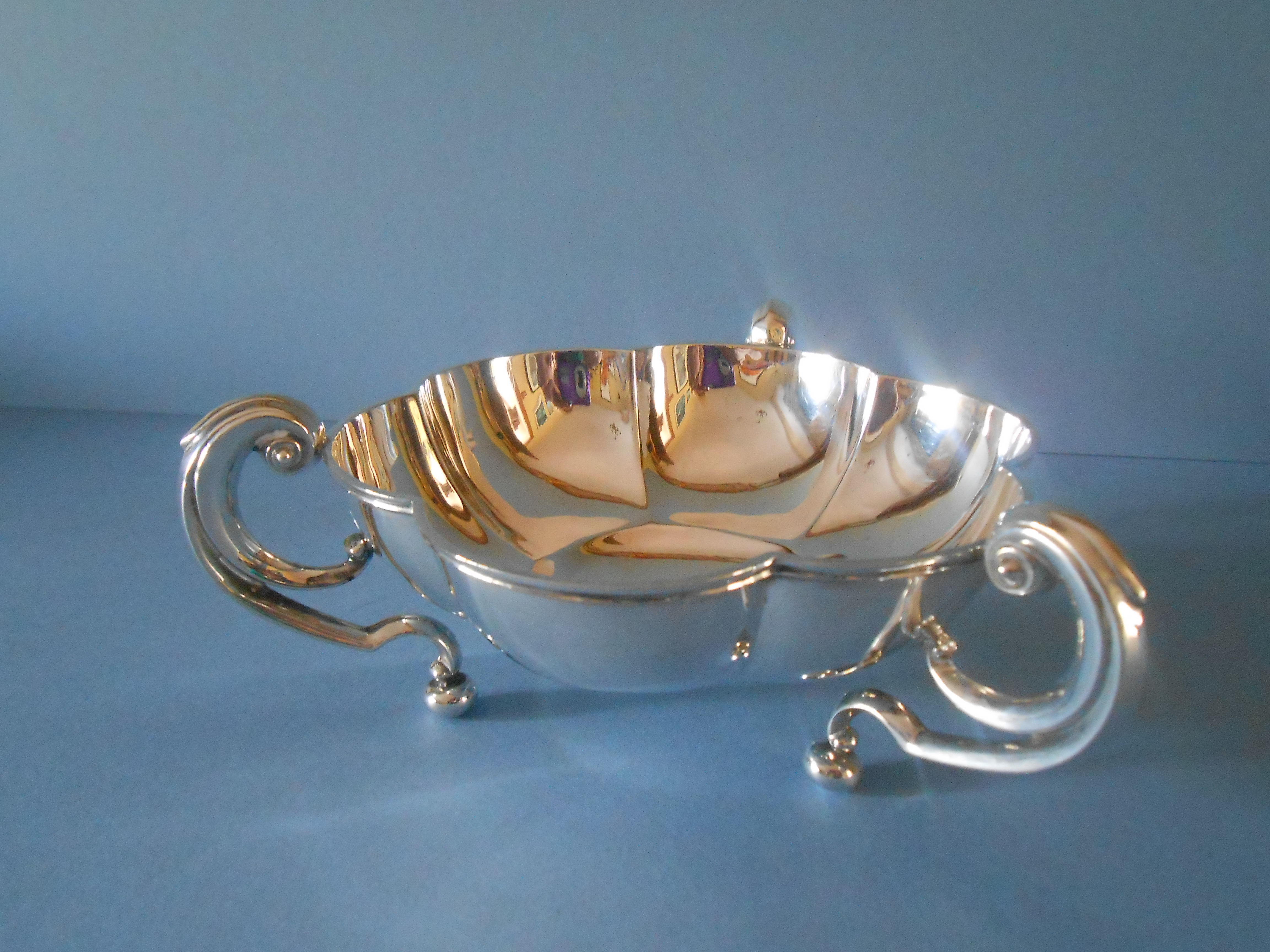 Antique Solid Silver Tyg / Loving Cup 1908 (1 of 1)