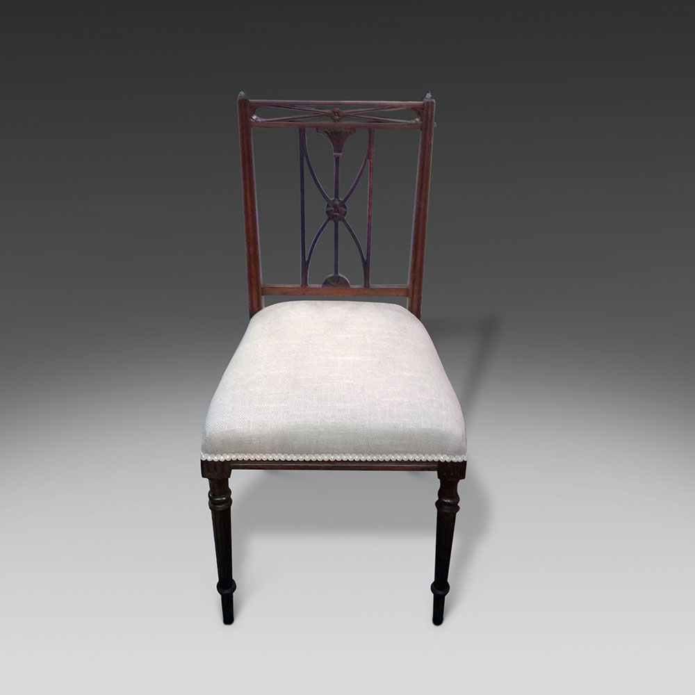 A Set of Six Victorian Rosewood Dining Chairs (1 of 1)