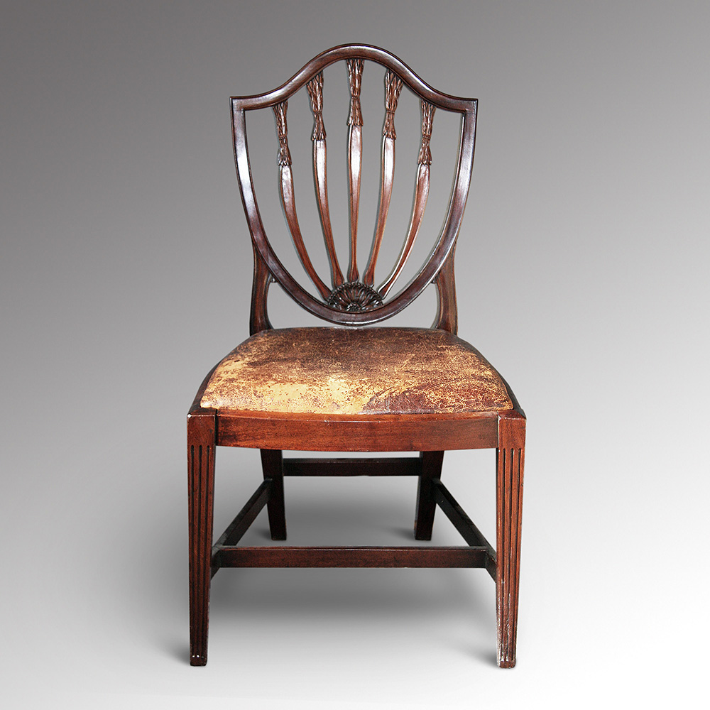 18th Century Mahogany Dining Chair (1 of 1)
