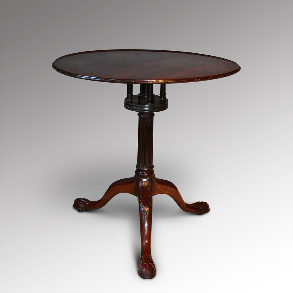 George III Mahogany Wine Table c.1785 (1 of 1)