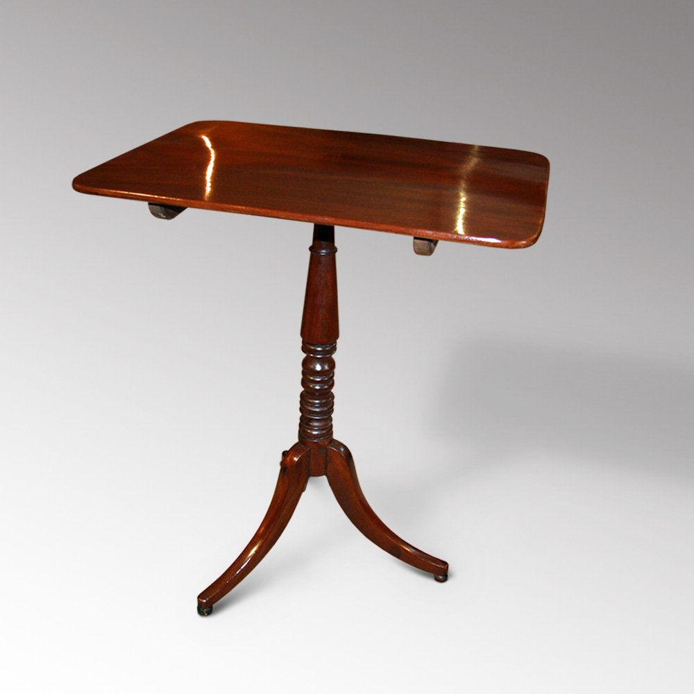 George IV Mahogany Lamp Table / Wine Table (1 of 1)