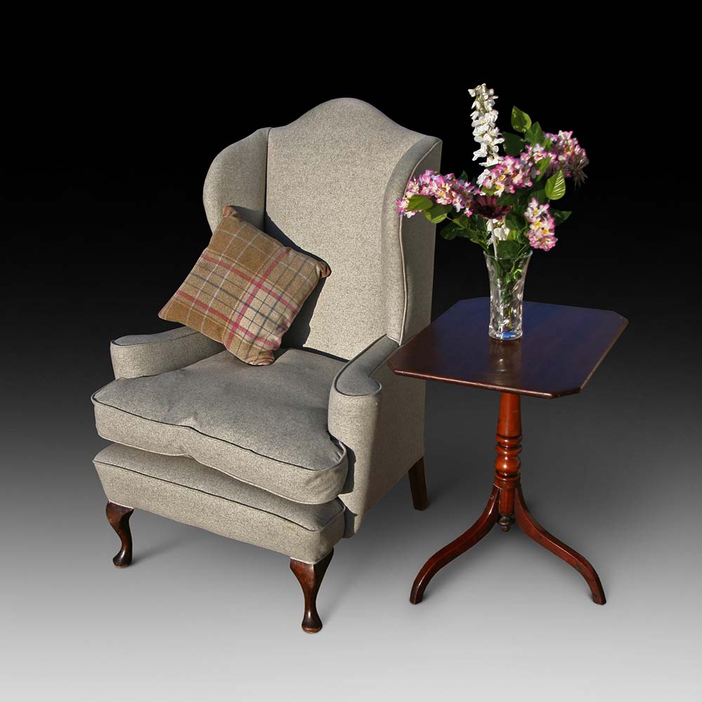 18th Century Wing Armchair c.1790 (1 of 1)