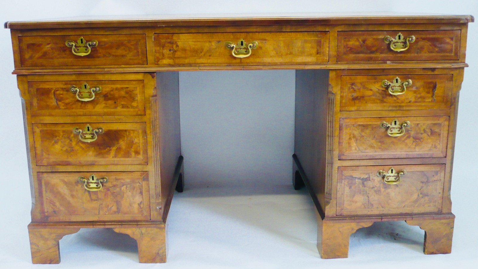 Large Walnut Desk c.1920 (1 of 1) Large Walnut Desk c.1920 (1 of 1)