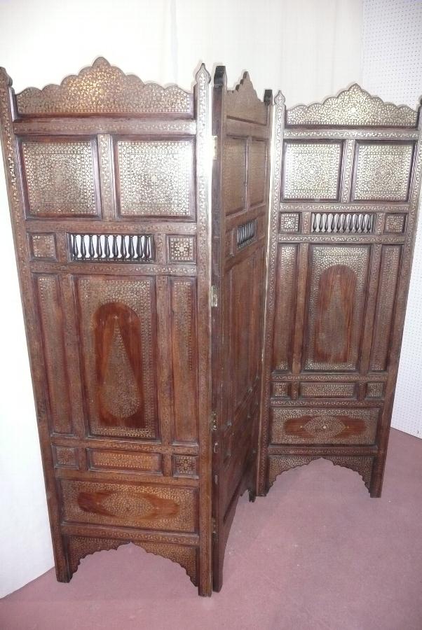 Kashmiri Moorish Screen C.1900 (1 of 6)