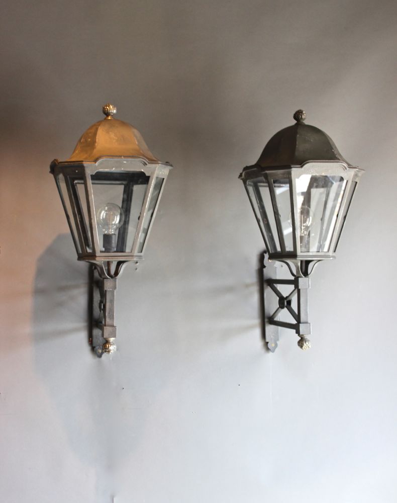 Pair of External Lanterns (c.1920) (1 of 1)