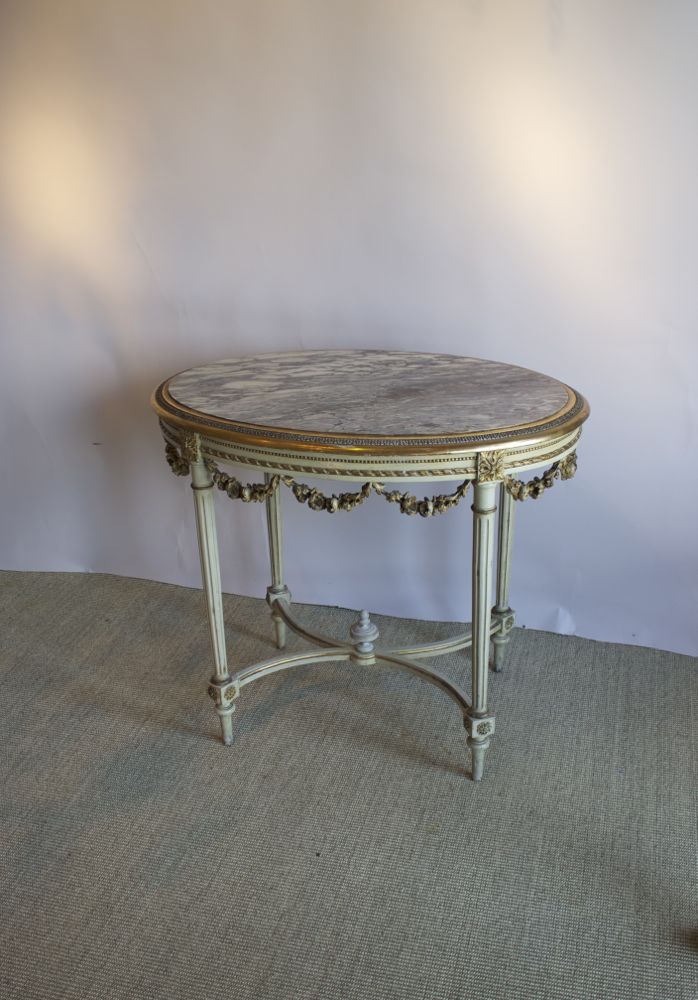 French Oval Centre Table c.1920 (1 of 1)