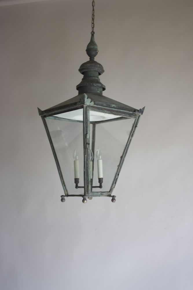English Antique Lantern by Foster and Pullen c.1920 (1 of 1)