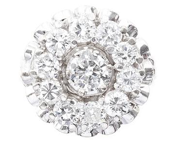 Large Diamond Cluster Ring (1 of 1)