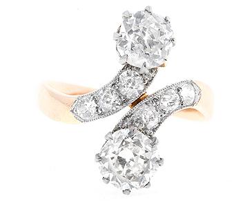 Diamond Twist Ring (c.1910) (1 of 1)