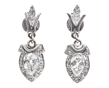 Diamond Drop Earrings (1 of 1)