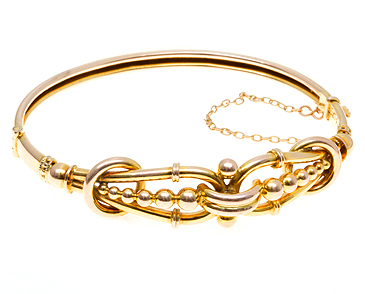 Victorian Knot Bangle c.1900 (1 of 1)