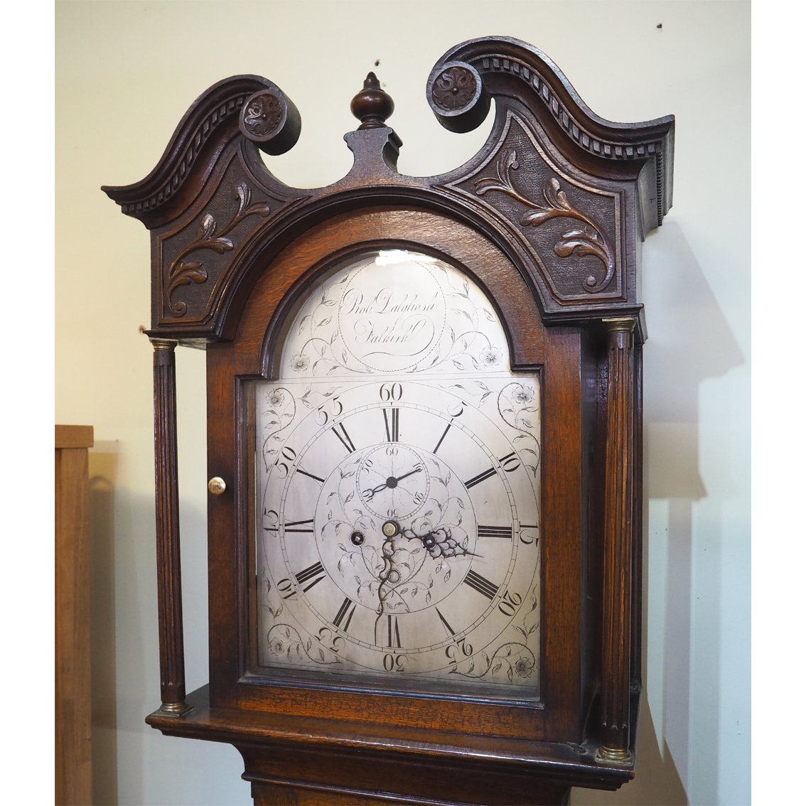 Early Scottish 8 Day Oak Longcase Clock (1 of 1) Early Scottish 8 Day Oak Longcase Clock (1 of 1)