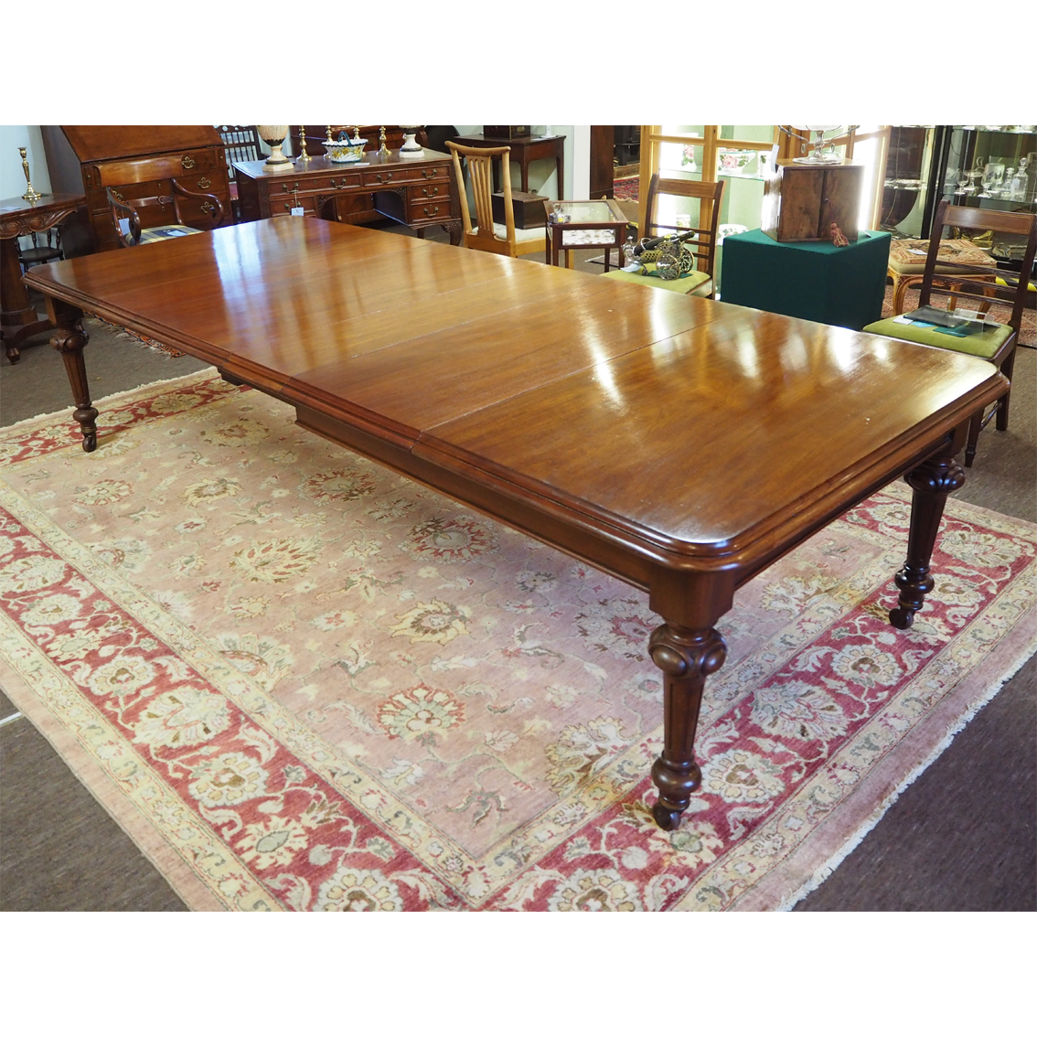 Large Victorian Extending Dining Table (1 of 1) Large Victorian Extending Dining Table (1 of 1)