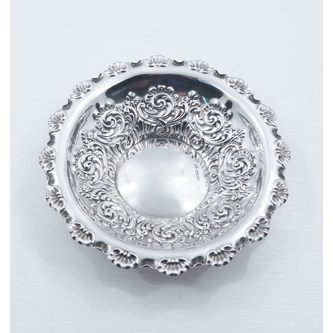 Good Victorian Silver Bonbon Dish (1 of 1) Good Victorian Silver Bonbon Dish (1 of 1)